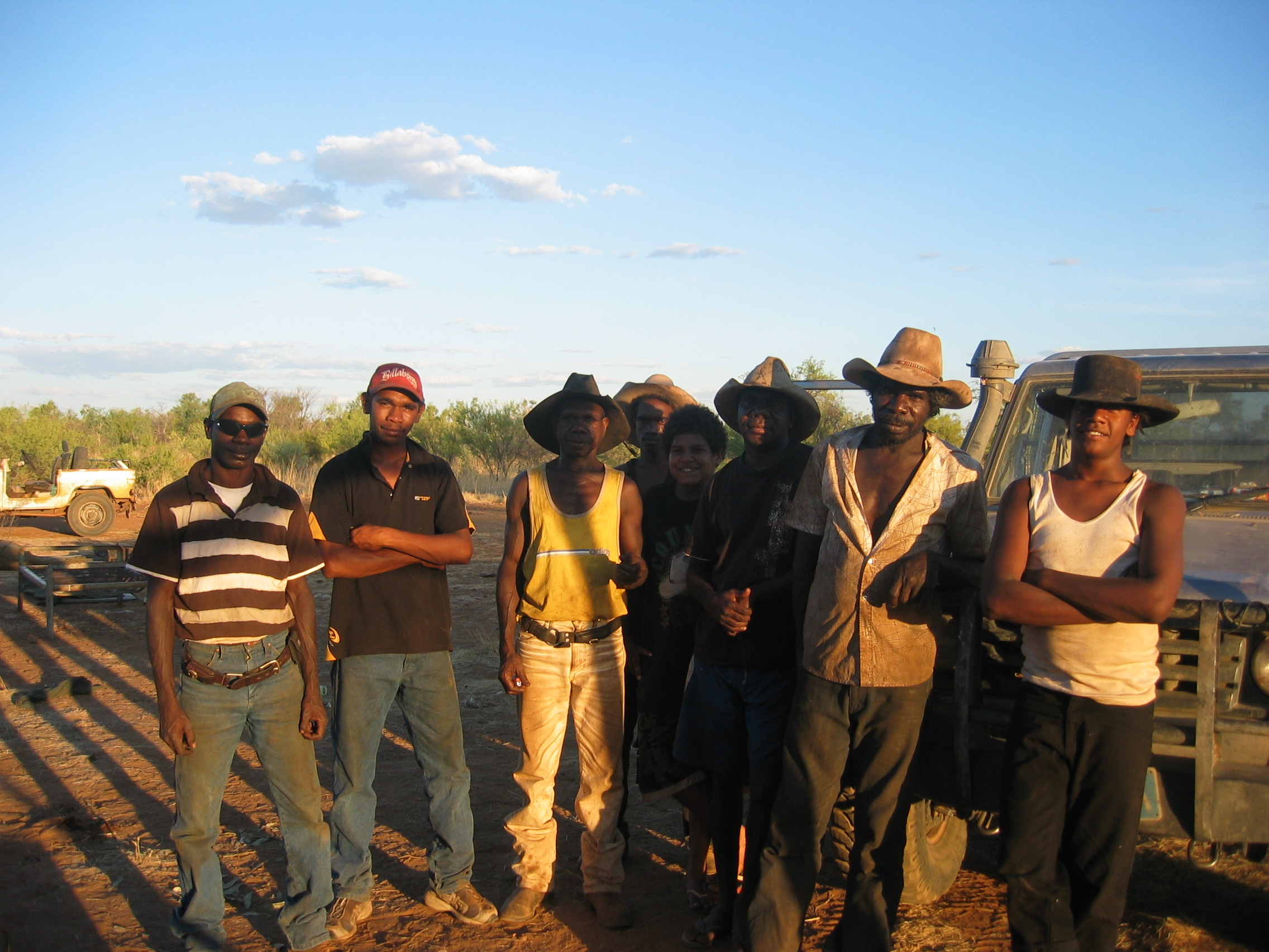 First class of the 2008 Beef Cattle Production program at Mount Pierre Station in the Kimberley