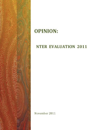 Opinion: NTER Evaluation 2011