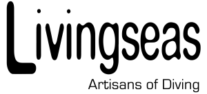 Livingseas Foundation logo for marine conservation in Bali
