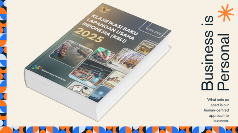 KBLI 2025 (Klasifikasi Baku Lapangan Usaha Indonesia) feature image for OSS business scale restrictions and PT PMA licensing