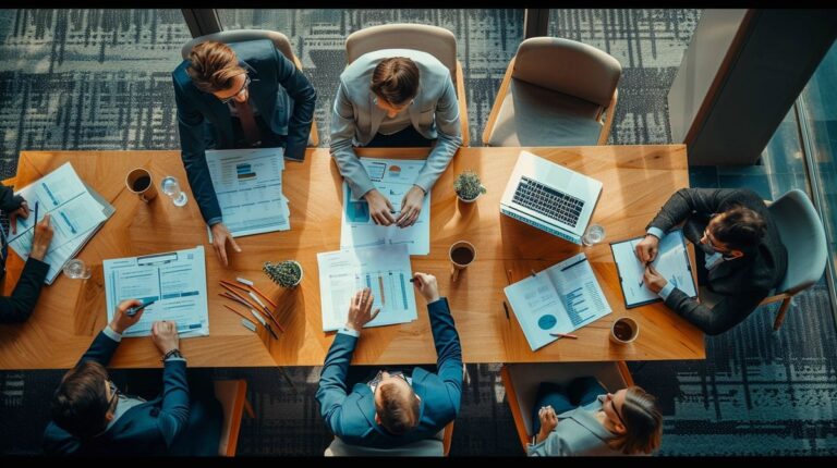 Government objectives of KBLI 2025 discussed during a compliance and licensing review meeting