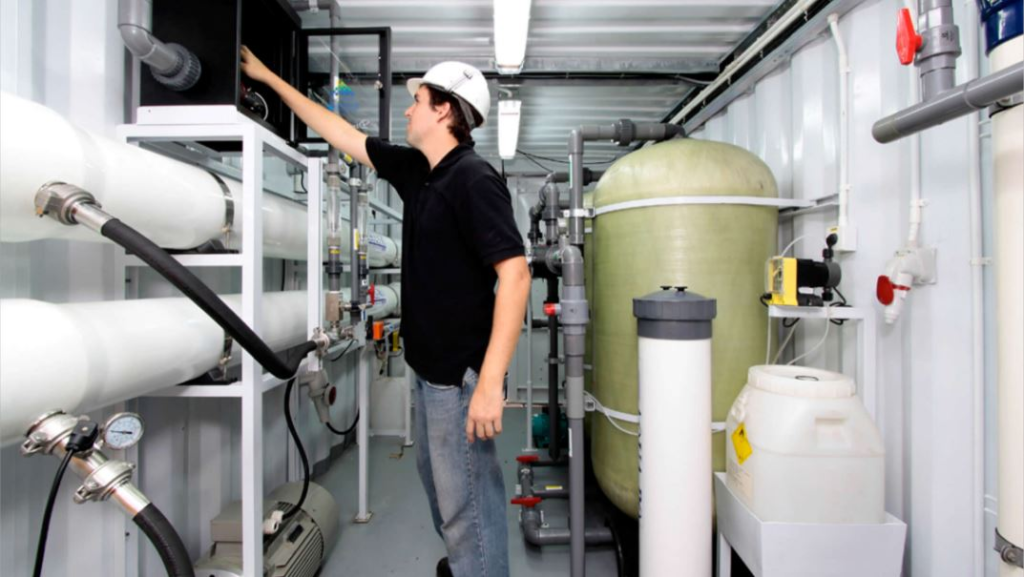CONTAINER RO DESALINATION PLANT