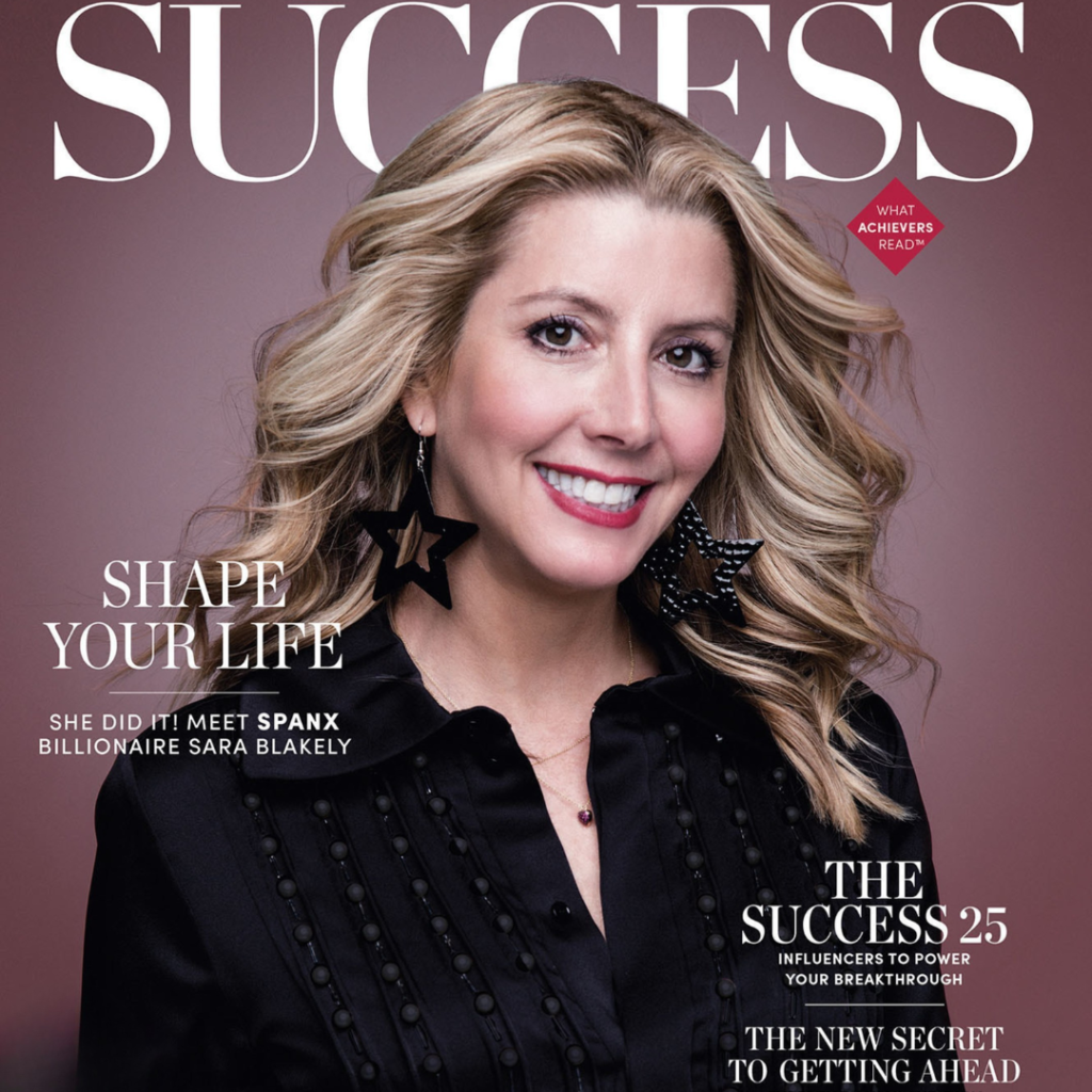 Sara Blakely, founder of Spanx, who built the shapewear business on USD 5,000 and never took an investor, an example of undiluted ownership in a bootstrapped business.